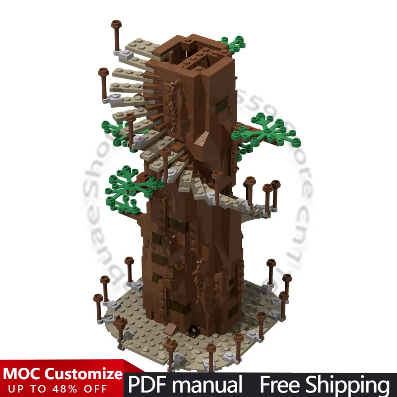 1685 PCS Minifigure Scale Forest Planet Tree Hideout Scenery MOC Customize Modular Building Block Model DIY Toy Christmas Gift
1685 PCS Minifigure Scale Forest Planet Tree Hideout Scenery MOC Customize Modular Building Block Model DIY Toy Christmas Gift