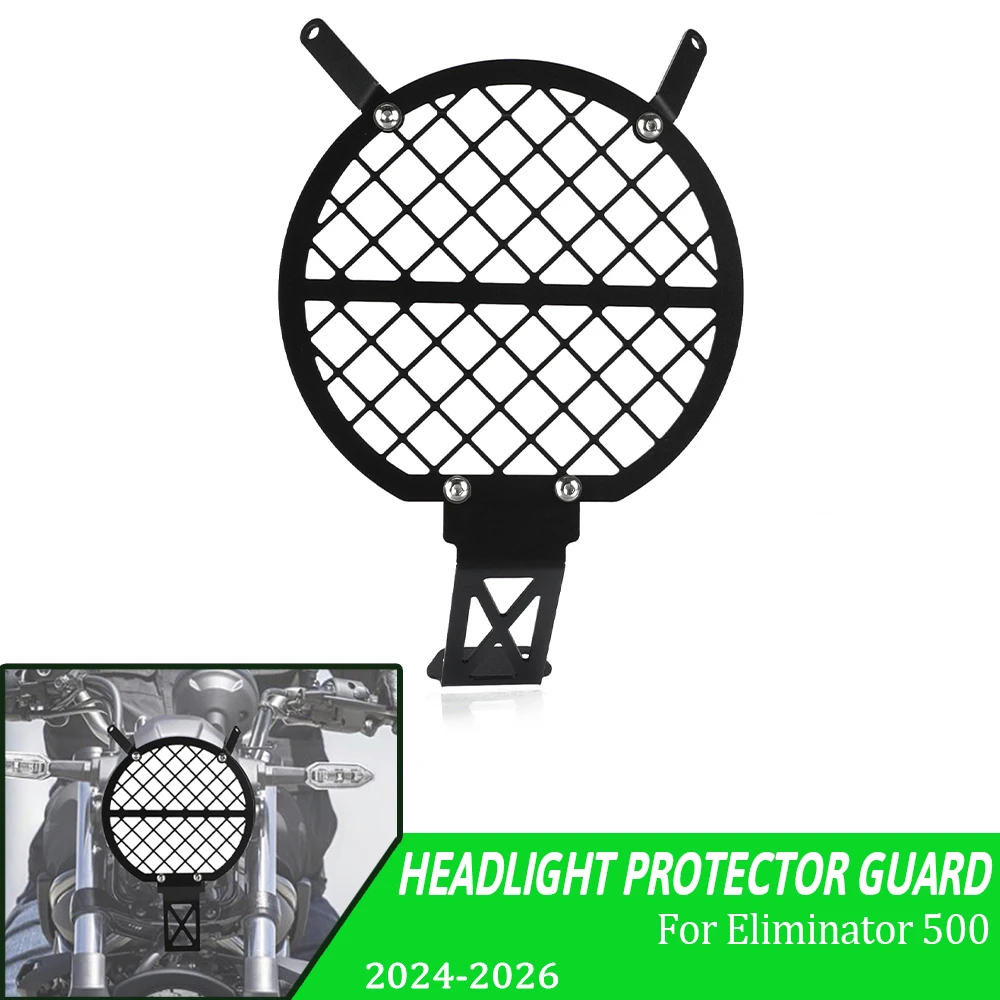 For Kawasaki 500SE 500 SE Eliminator 2024 2025 2026 Motorcycle Accessories Headlight Grille headlight guard Cover Protection
For Kawasaki 500SE 500 SE Eliminator 2024 2025 2026 Motorcycle Accessories Headlight Grille headlight guard Cover Protection