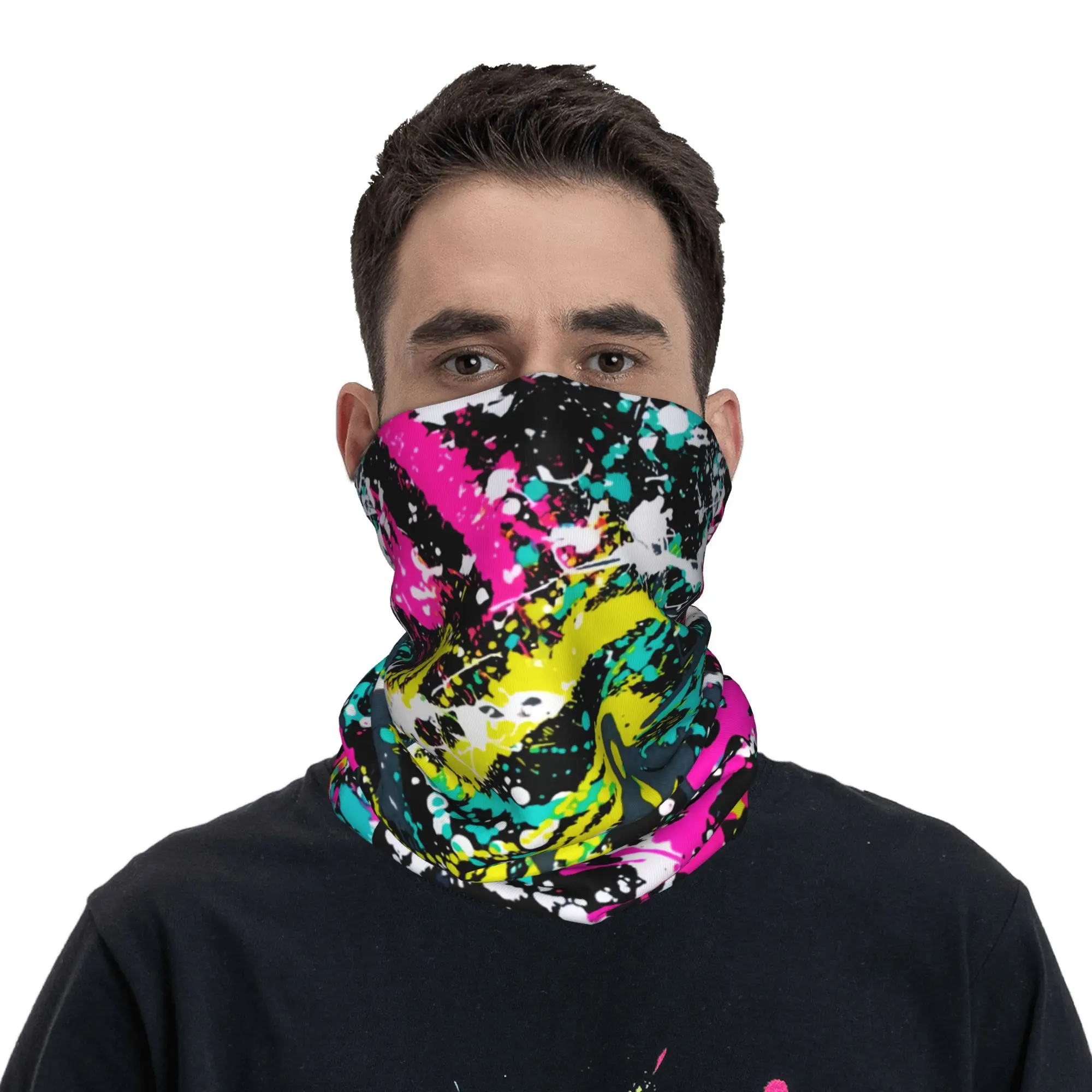 Abstract Graffiti Camouflage Pop Art Winter Headband Neck Warmer Women Men Hiking Cycling Tube Scarf Face Bandana Gaiter
Abstract Graffiti Camouflage Pop Art Winter Headband Neck Warmer Women Men Hiking Cycling Tube Scarf Face Bandana Gaiter
