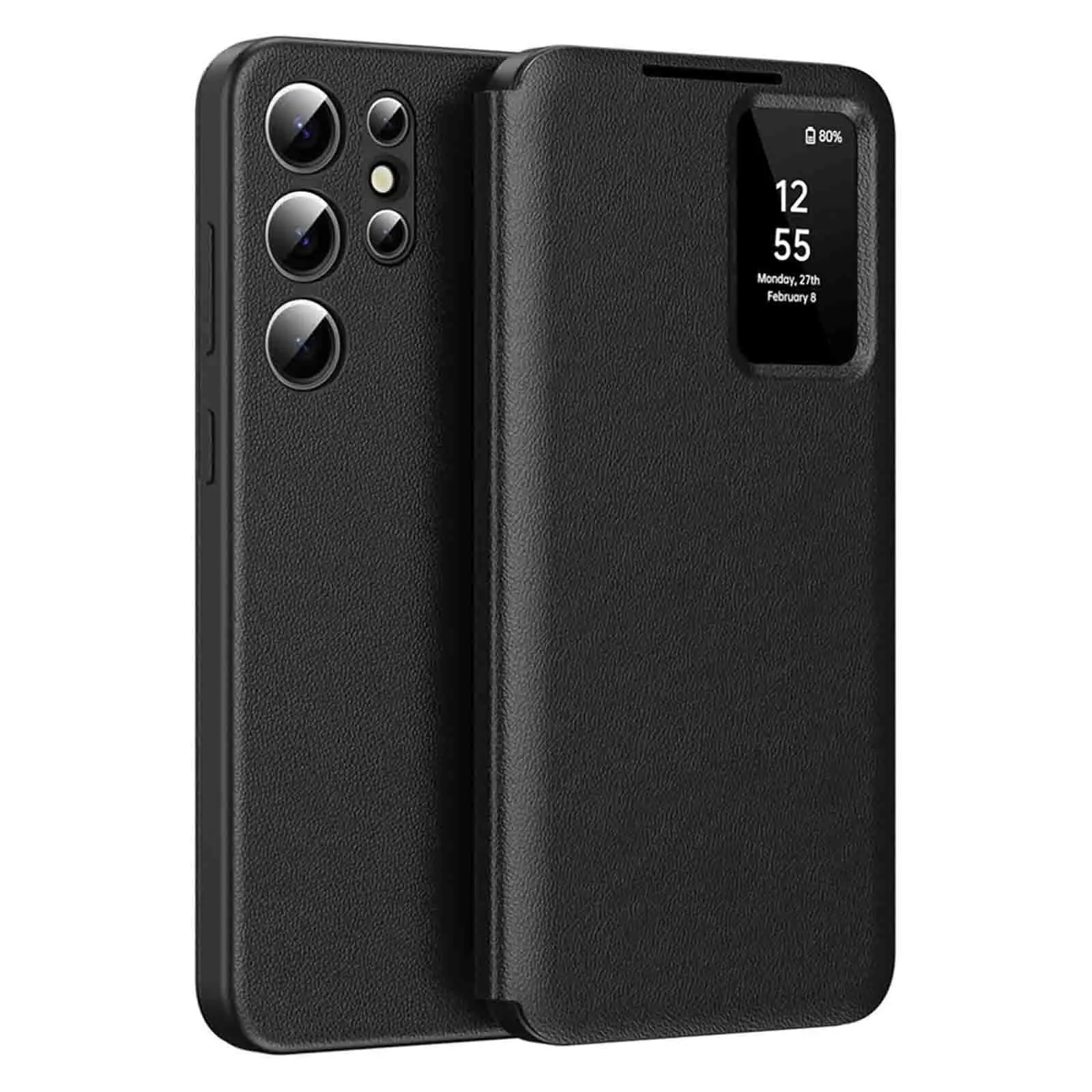 Premium Business Flip Case for Samsung Galaxy S25 Ultra/S25 Plus/S25 - Full Body Shockproof Leather Cover with Card Slots
Premium Business Flip Case for Samsung Galaxy S25 Ultra/S25 Plus/S25 - Full Body Shockproof Leather Cover with Card Slots