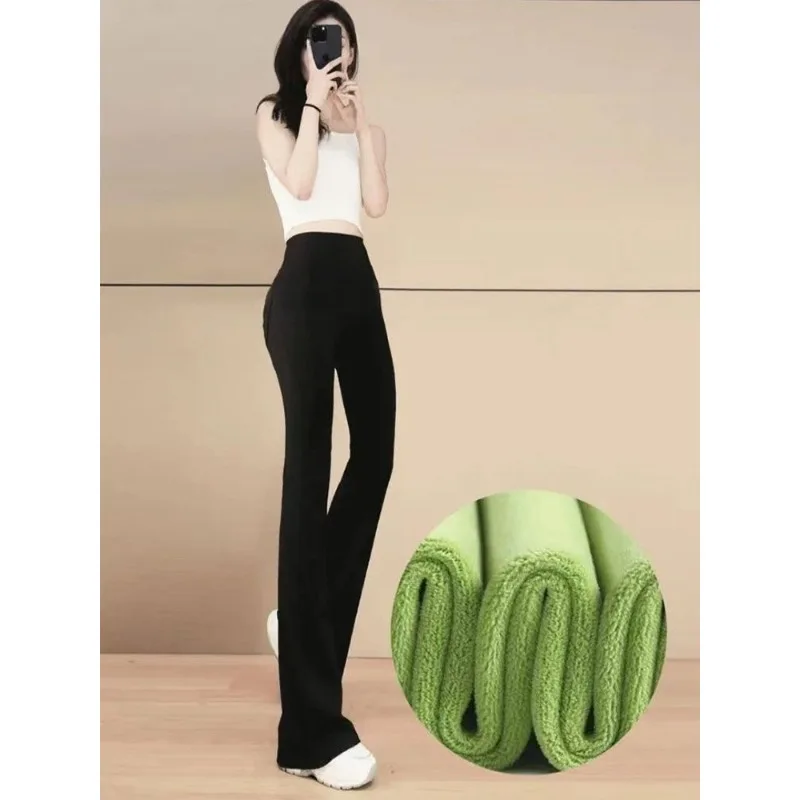 750 г утолщенные слегка расклешенные брюки в виде акулы, зимние женские новые брюки с высокой талией и поясом, изогнутый стиль, высокая эластичность, удлиненные для похудения
750 г утолщенные слегка расклешенные брюки в виде акулы, зимние женские новые брюки с высокой талией и поясом, изогнутый стиль, высокая эластичность, удлиненные для похудения