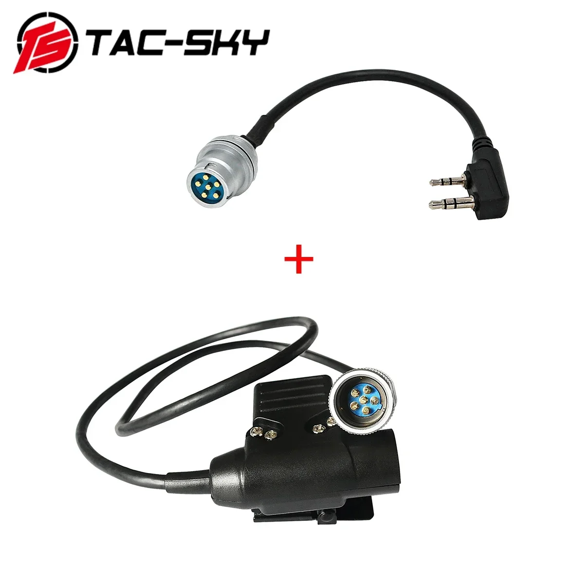 TAC-SKY Tactical AN/PRC 148 152 152A 163 Virtual Radio Case Walkie-Talkie DIY Connector U 283 U-283 and Tactical U94 6pin Ptt
TAC-SKY Tactical AN/PRC 148 152 152A 163 Virtual Radio Case Walkie-Talkie DIY Connector U 283 U-283 and Tactical U94 6pin Ptt
