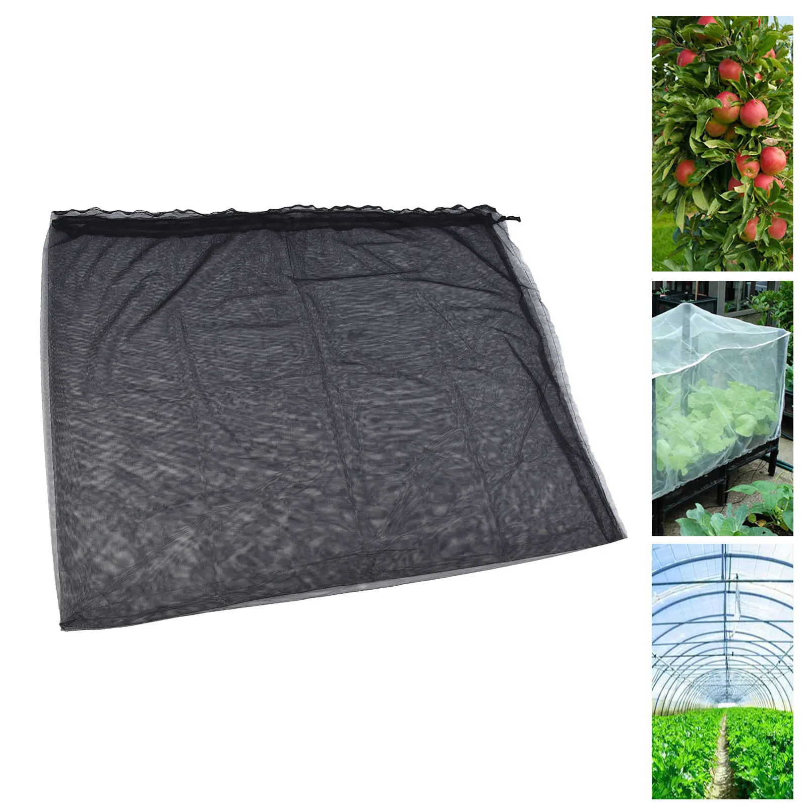 4.9x3.3ft Garden Plant Cover Drawstring Reusable Environmental Protection Plant Netting Bag For Fruit TreeBlack
4.9x3.3ft Garden Plant Cover Drawstring Reusable Environmental Protection Plant Netting Bag For Fruit TreeBlack
