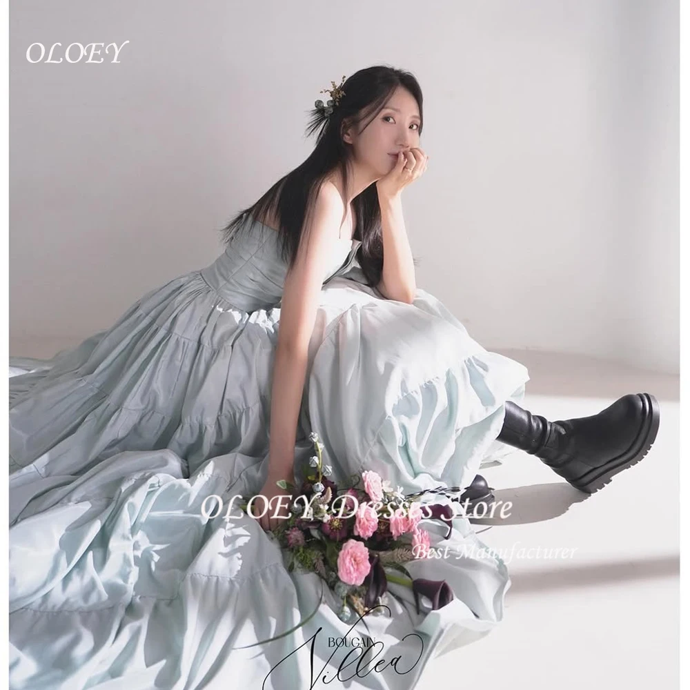 OLOEY Princess A-line Wedding Dresses Strapless Sweep Train Korea Photo Shoot Dresses Made Floor-Length Bridal Gown Customized
OLOEY Princess A-line Wedding Dresses Strapless Sweep Train Korea Photo Shoot Dresses Made Floor-Length Bridal Gown Customized