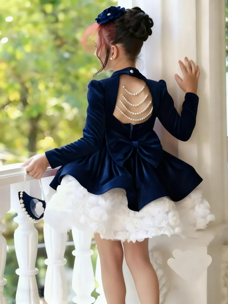 Индивидуальные платья с цветочным узором для девочек на свадьбу с бантом и бисером длиной до колена, детское платье для первого причастия, дня рождения
Индивидуальные платья с цветочным узором для девочек на свадьбу с бантом и бисером длиной до колена, детское платье для первого причастия, дня рождения