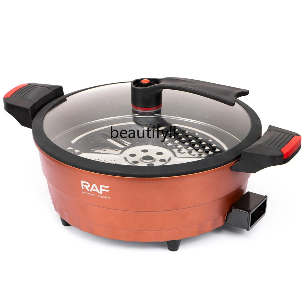 Household multi-functional 8L simple electric wok, electric pot, cooking integrated instant noodle electric cooking pot
Household multi-functional 8L simple electric wok, electric pot, cooking integrated instant noodle electric cooking pot