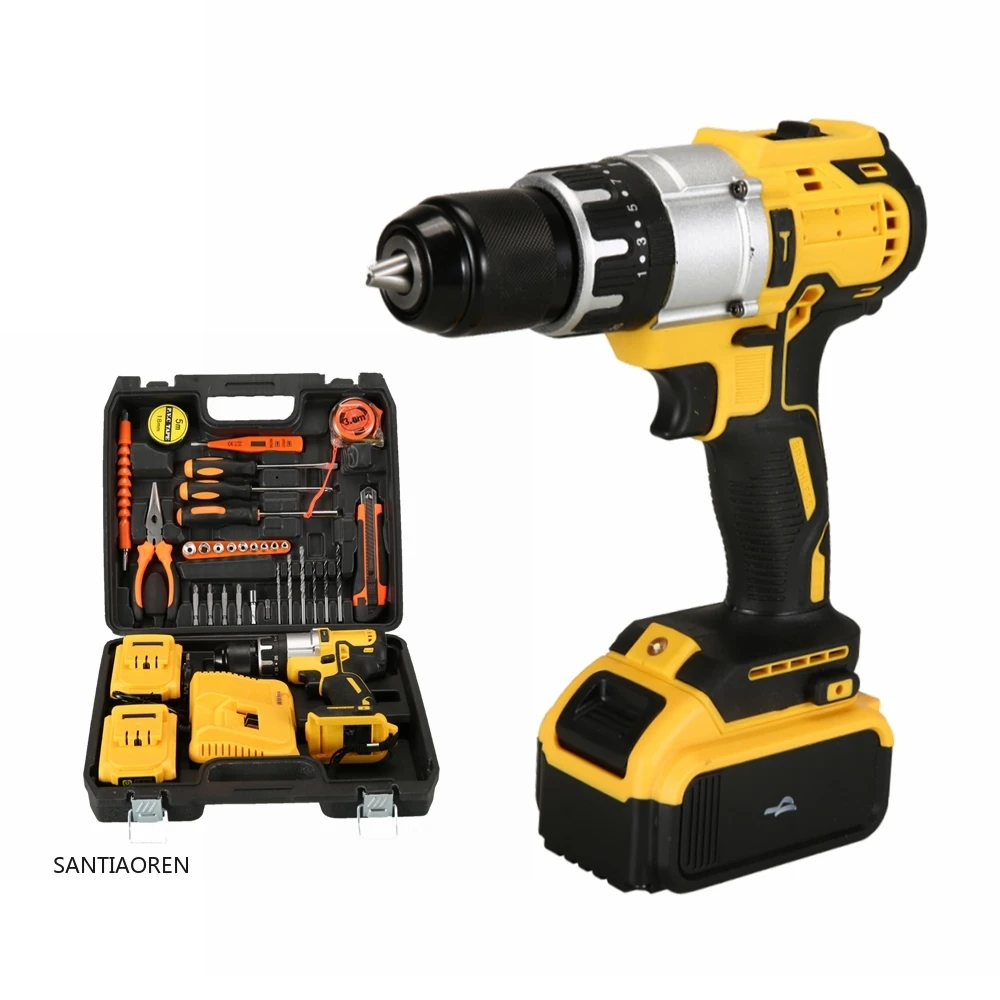 2025Brushed Electric Drill Machine Cordless Electric Screwdriver Includes Combination Drilling Machine Power Tools
2025Brushed Electric Drill Machine Cordless Electric Screwdriver Includes Combination Drilling Machine Power Tools