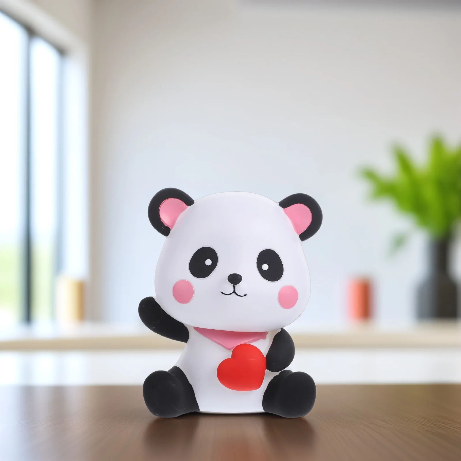 Piggy Bank Desktop Money Pot Cute Coin Box for Saving Cash and Bills Vinyl Piggy Bank Panda-Shaped Money Pot
Piggy Bank Desktop Money Pot Cute Coin Box for Saving Cash and Bills Vinyl Piggy Bank Panda-Shaped Money Pot