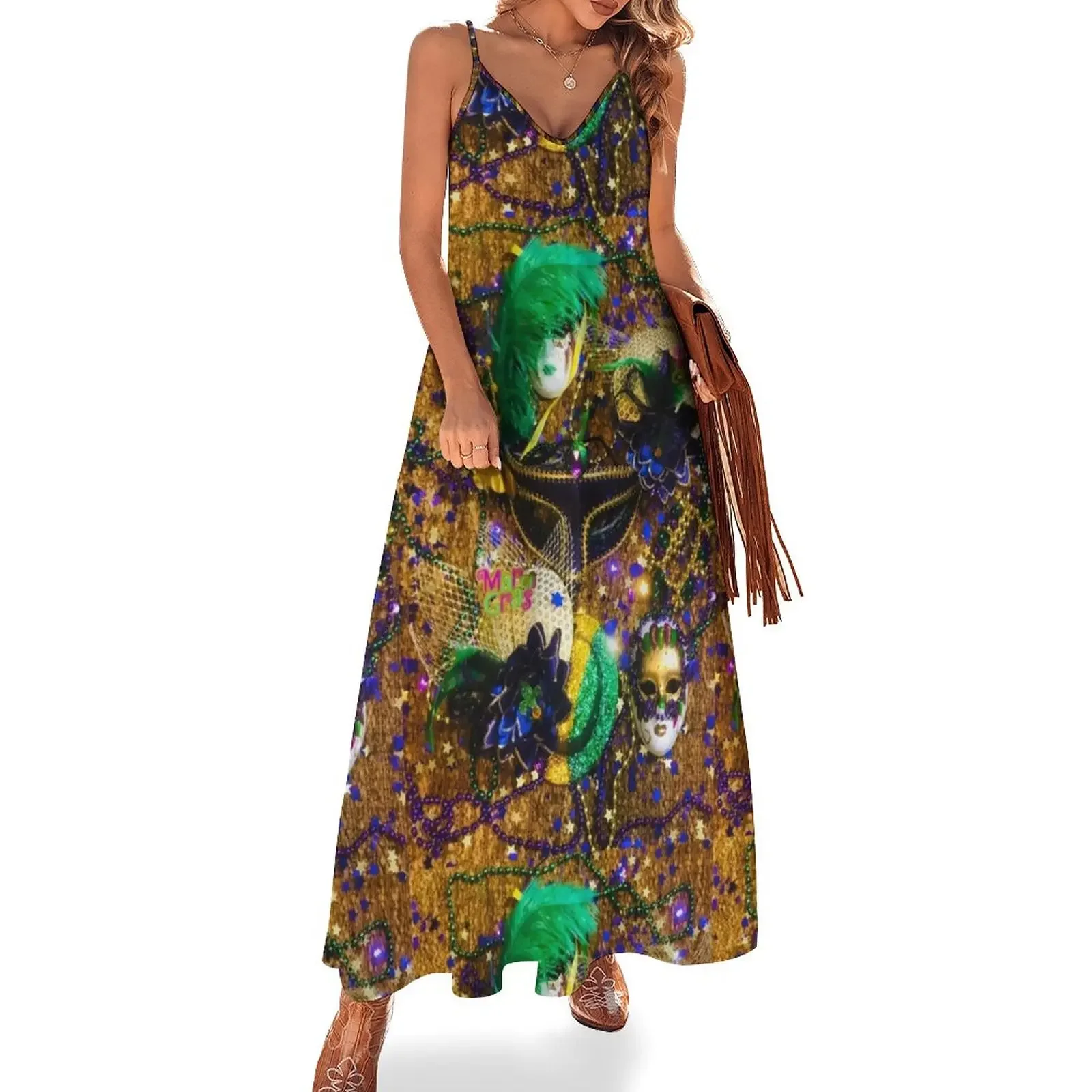 Mardi Gras Carnival Ic Sleeveless Dress dresses for womens summer dress daily dress for women summer
Mardi Gras Carnival Ic Sleeveless Dress dresses for womens summer dress daily dress for women summer