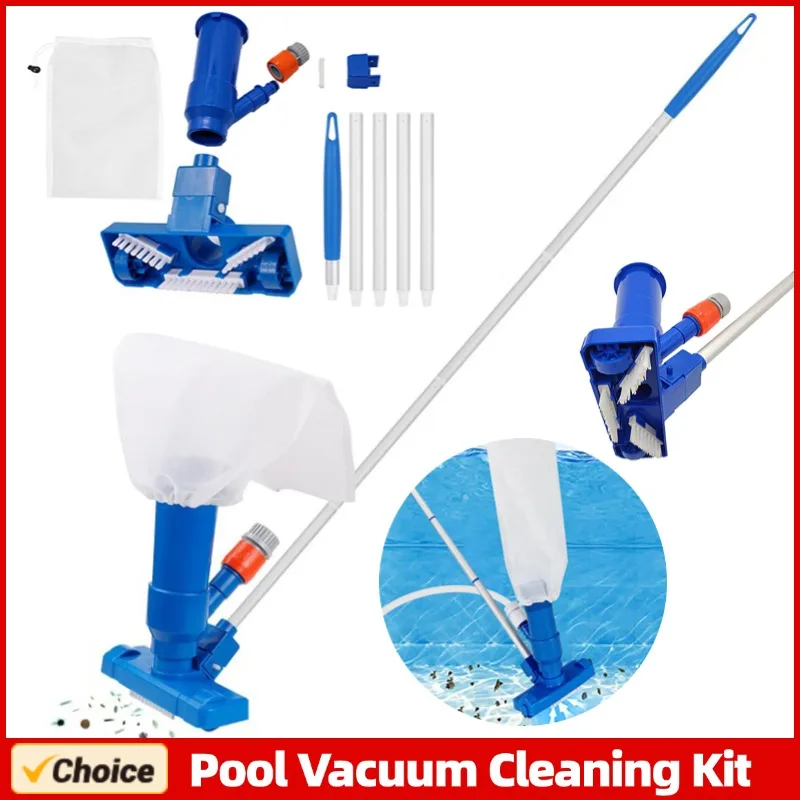 Набор для чистки пылесоса для бассейна, чистящая подводная нижняя часть, сетчатая сетка для фильтра для бассейна, скиммер для чистки надземных бассейнов
Набор для чистки пылесоса для бассейна, чистящая подводная нижняя часть, сетчатая сетка для фильтра для бассейна, скиммер для чистки надземных бассейнов