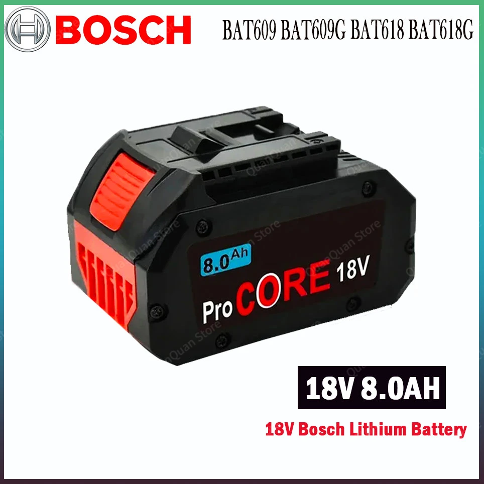 Профессиональный беспроводной инструмент Bosch 18 в 21700 Ач BAT618 BAT609 GBA18V80 аккумулятор ProCORE, запасная батарея
Профессиональный беспроводной инструмент Bosch 18 в 21700 Ач BAT618 BAT609 GBA18V80 аккумулятор ProCORE, запасная батарея