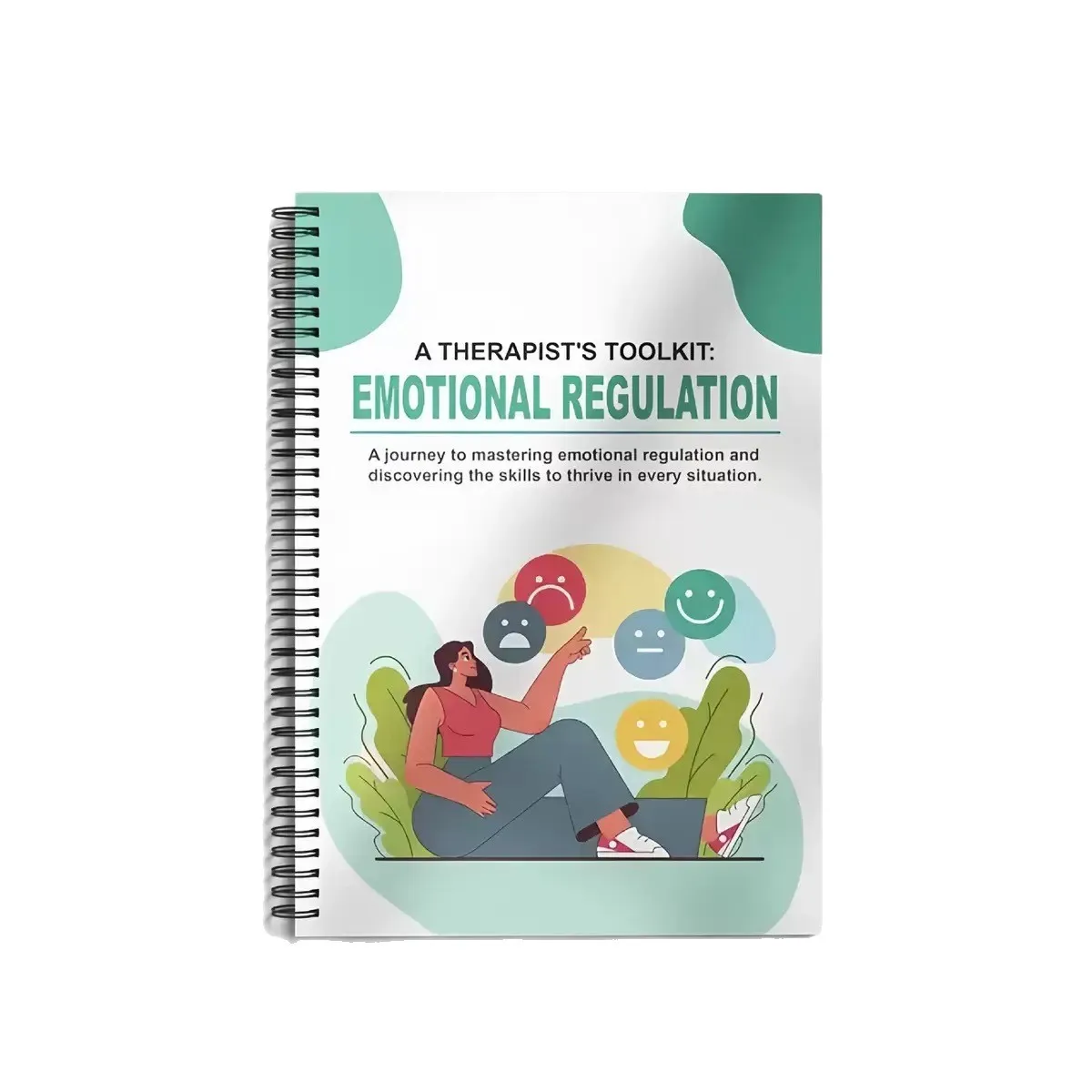 Emotional Regulation Workbook for Adults & Teens – Therapist Guided Mental Health Journal, CBT & Self-Care Exercises, Spiral Bou
Emotional Regulation Workbook for Adults & Teens – Therapist Guided Mental Health Journal, CBT & Self-Care Exercises, Spiral Bou