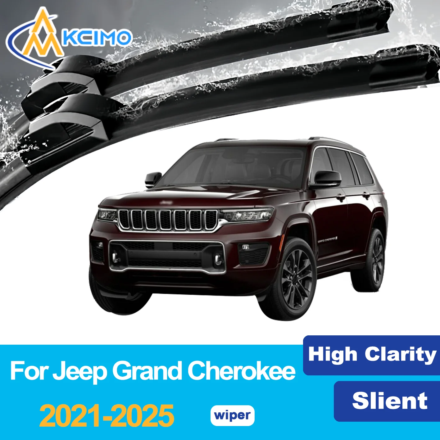 Front Wiper Blades for Jeep Grand Cherokee WL74 WL75 2021-2025 2022 2023 Car Windscreen Windshield Window Wiper Accessories
Front Wiper Blades for Jeep Grand Cherokee WL74 WL75 2021-2025 2022 2023 Car Windscreen Windshield Window Wiper Accessories