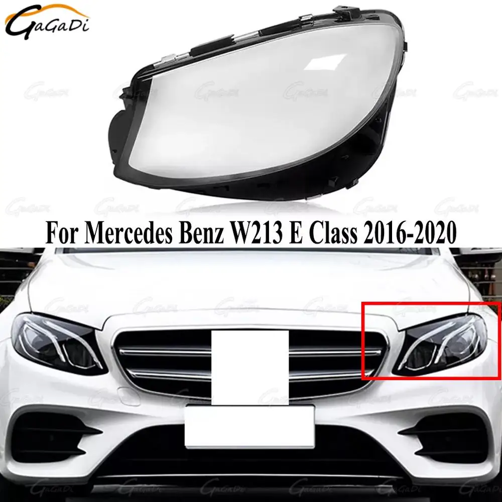 Headlamp Shell Transparent Lamp Shade Lens Front Headlight Cover Lampshade Plexiglass For Mercedes Benz E Class W213 2016-2020
Headlamp Shell Transparent Lamp Shade Lens Front Headlight Cover Lampshade Plexiglass For Mercedes Benz E Class W213 2016-2020