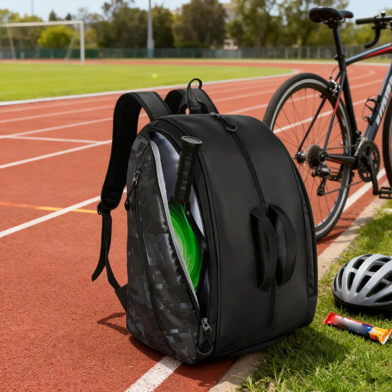 Pickleball Backpack Spacious Storage Waterproof Sports Bag with Paddle Compartments for Athletes
Pickleball Backpack Spacious Storage Waterproof Sports Bag with Paddle Compartments for Athletes