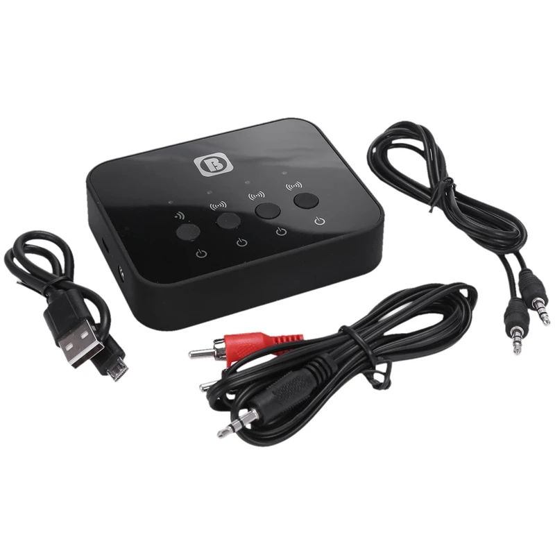 -107 Bluetooth 4 Stereo Audio Transmitter Splitter Adapter Music Receiver Sharing
-107 Bluetooth 4 Stereo Audio Transmitter Splitter Adapter Music Receiver Sharing