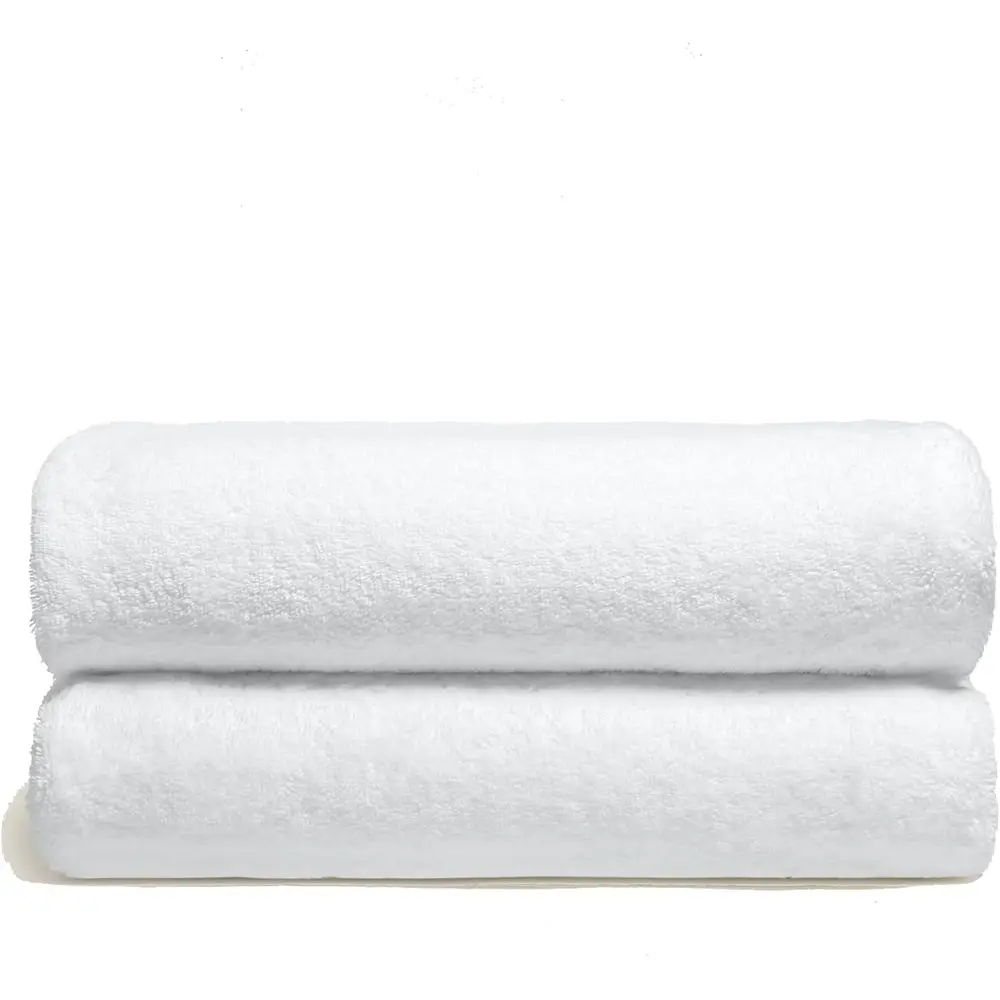 Luxury 100% Cotton Bath Towel Set - 2 Pack, Quick Dry, Plush, Heavy Duty, 800GSM, White
Luxury 100% Cotton Bath Towel Set - 2 Pack, Quick Dry, Plush, Heavy Duty, 800GSM, White