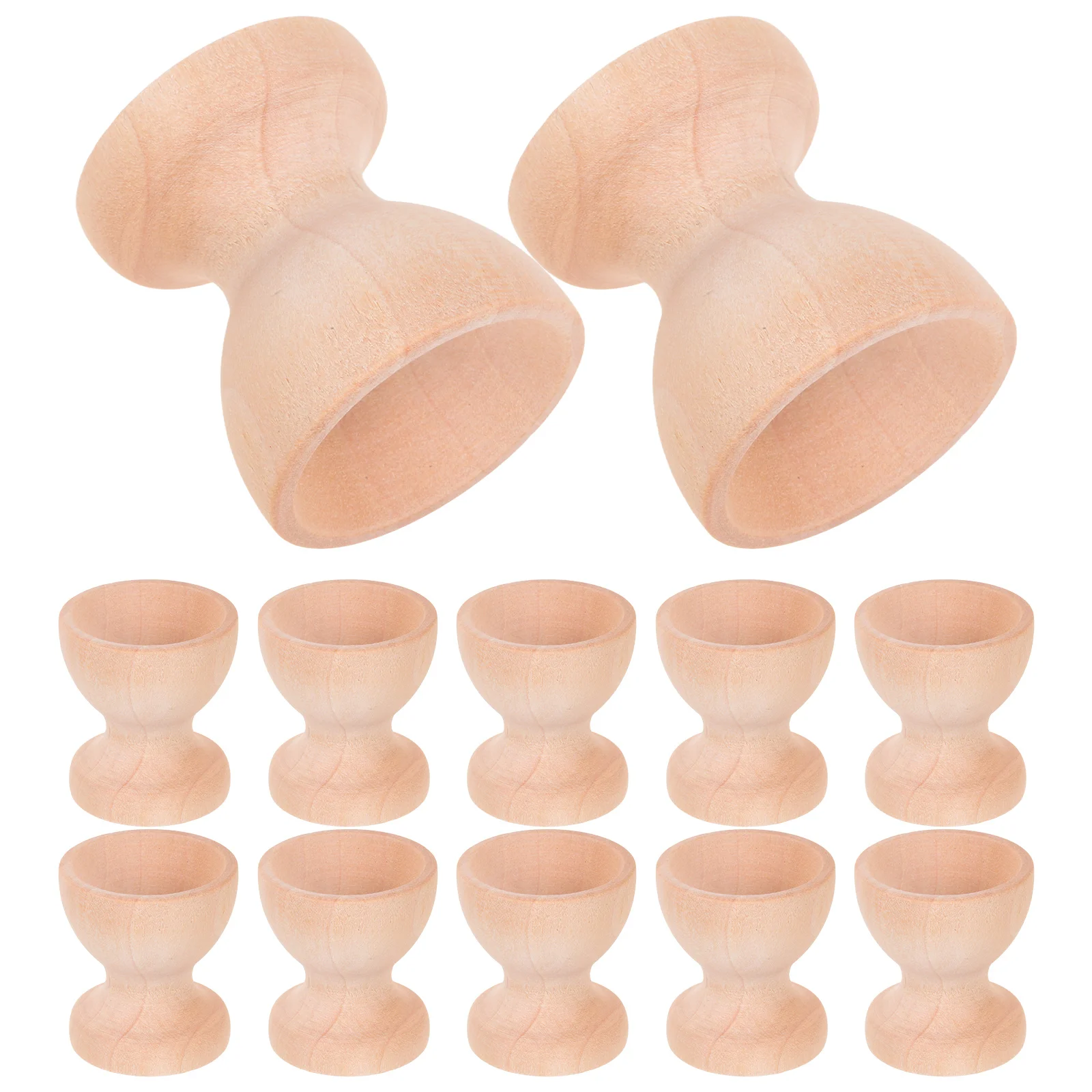 Imitation Egg Wooden Tray Holder Stands for Easter Crafts Countertop Holders Hard Boiled Eggs Single
Imitation Egg Wooden Tray Holder Stands for Easter Crafts Countertop Holders Hard Boiled Eggs Single