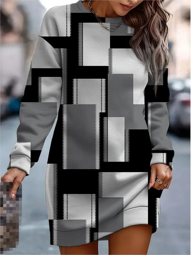 Women's Clothing 2024 Autumn Winter New Fashion Printed Round Neck Sportswear Long Sleeved Casual Loose Comfortable Dress
Women's Clothing 2024 Autumn Winter New Fashion Printed Round Neck Sportswear Long Sleeved Casual Loose Comfortable Dress