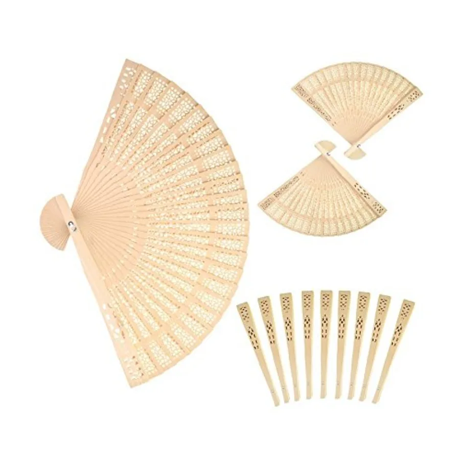 Sandalwood Fan Set of 50 pcs - Baby Shower Gifts and Wedding FavorsandBirthday GiftsandChristmas Gift
Sandalwood Fan Set of 50 pcs - Baby Shower Gifts and Wedding FavorsandBirthday GiftsandChristmas Gift