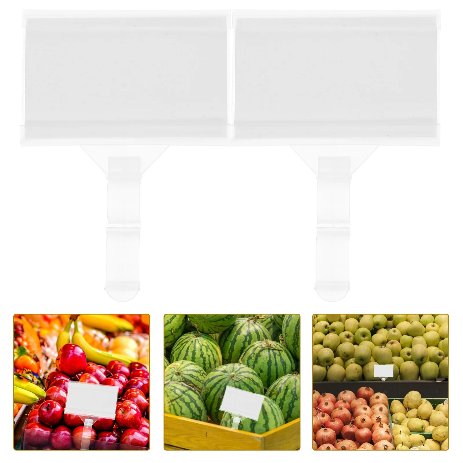 20 Pcs Hook Price Brand Shelf Clip on Basket Labels Baskets Tag Plastic Closet Office Bin
20 Pcs Hook Price Brand Shelf Clip on Basket Labels Baskets Tag Plastic Closet Office Bin