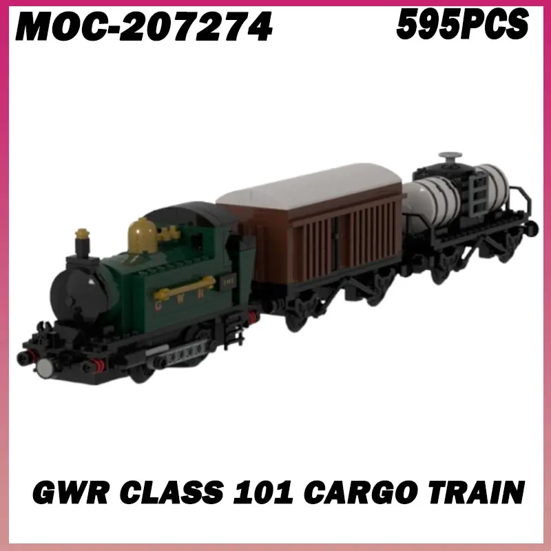 595 шт. MOC- 207274 Грузовой поезд GWR Class 101, MOC, строительные блоки, модель «сделай сам», кирпичи, головоломка высокой сложности, игрушки, подарки, швейцарский поезд
595 шт. MOC- 207274 Грузовой поезд GWR Class 101, MOC, строительные блоки, модель «сделай сам», кирпичи, головоломка высокой сложности, игрушки, подарки, швейцарский поезд