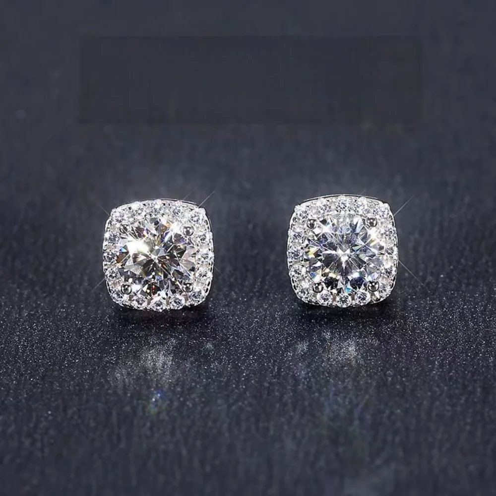 Classic 2.32 Carat Square Moissanite Earrings for Women 925 Sterling Silver Moissanite Stud Earrings
Classic 2.32 Carat Square Moissanite Earrings for Women 925 Sterling Silver Moissanite Stud Earrings