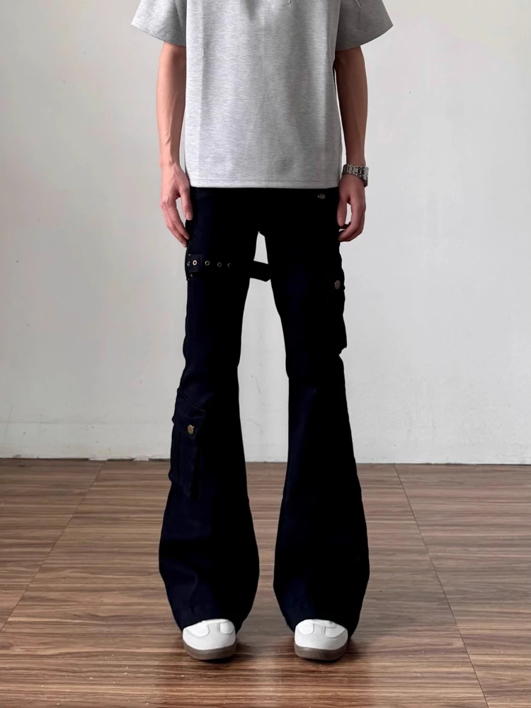 Cleanfit Black Workwear Style Jeans Men's High Street Straight Leg Micro Flared Pants American Vibe Tie Waist Casual Jeans
Cleanfit Black Workwear Style Jeans Men's High Street Straight Leg Micro Flared Pants American Vibe Tie Waist Casual Jeans