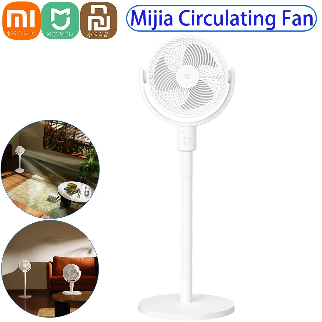 Xiaomi Smart Floor Fan Strong Wind Low Noise AC Frequency Conversion Electric Standing Fan Mijia APP Wireless Control Timing Fan
Xiaomi Smart Floor Fan Strong Wind Low Noise AC Frequency Conversion Electric Standing Fan Mijia APP Wireless Control Timing Fan