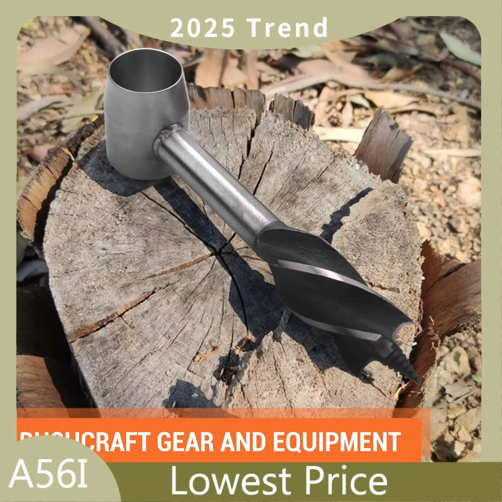 ABDD Hand Auger Wrench, Scotch Eye Wood Auger Manual Hole Maker, Gear Multitool For Camping, Bushcraft And Outdoor
ABDD Hand Auger Wrench, Scotch Eye Wood Auger Manual Hole Maker, Gear Multitool For Camping, Bushcraft And Outdoor