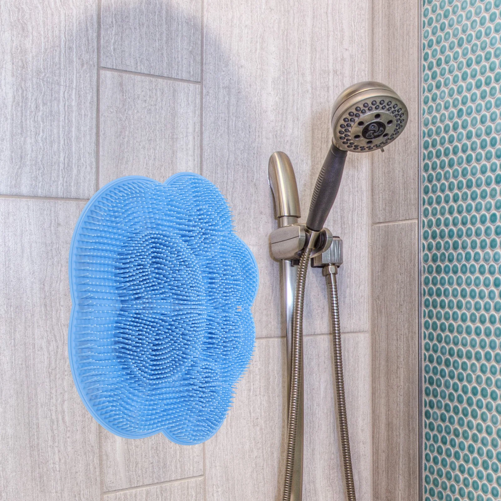 Silicone Bath Scrubber Foot Massage Pad Soft Non-slip Suction Cup Wall-mounted Shower Mat Cleaner Exfoliating Pads Back Feet
Silicone Bath Scrubber Foot Massage Pad Soft Non-slip Suction Cup Wall-mounted Shower Mat Cleaner Exfoliating Pads Back Feet