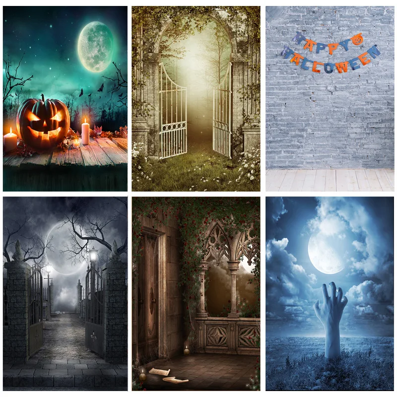 Halloween Backdrop Pumpkin Lantern Castle Forest Moon Tombstone Baby Photography Background For Photo Studio Props 21819 NG-01
Halloween Backdrop Pumpkin Lantern Castle Forest Moon Tombstone Baby Photography Background For Photo Studio Props 21819 NG-01
