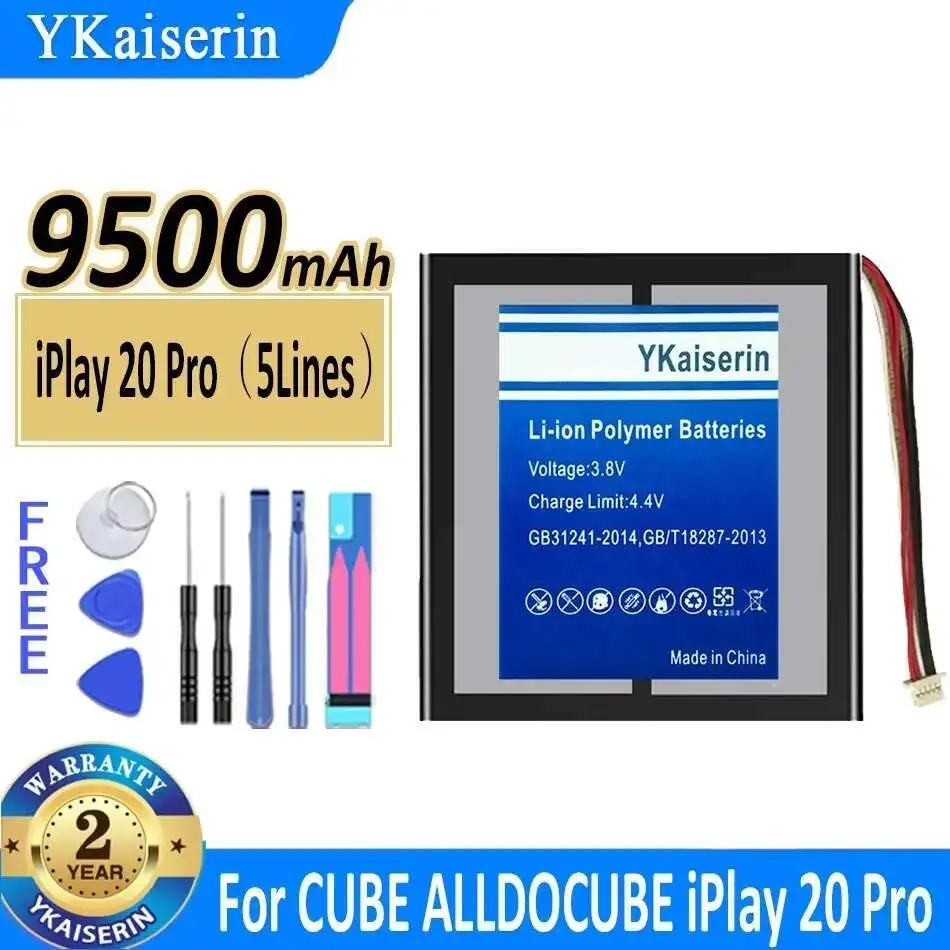 Долговечный аккумулятор для планшета Cube Alldocube Iplay 20 Pro Iplay 20, 9500 мАч, 5 проводов
Долговечный аккумулятор для планшета Cube Alldocube Iplay 20 Pro Iplay 20, 9500 мАч, 5 проводов