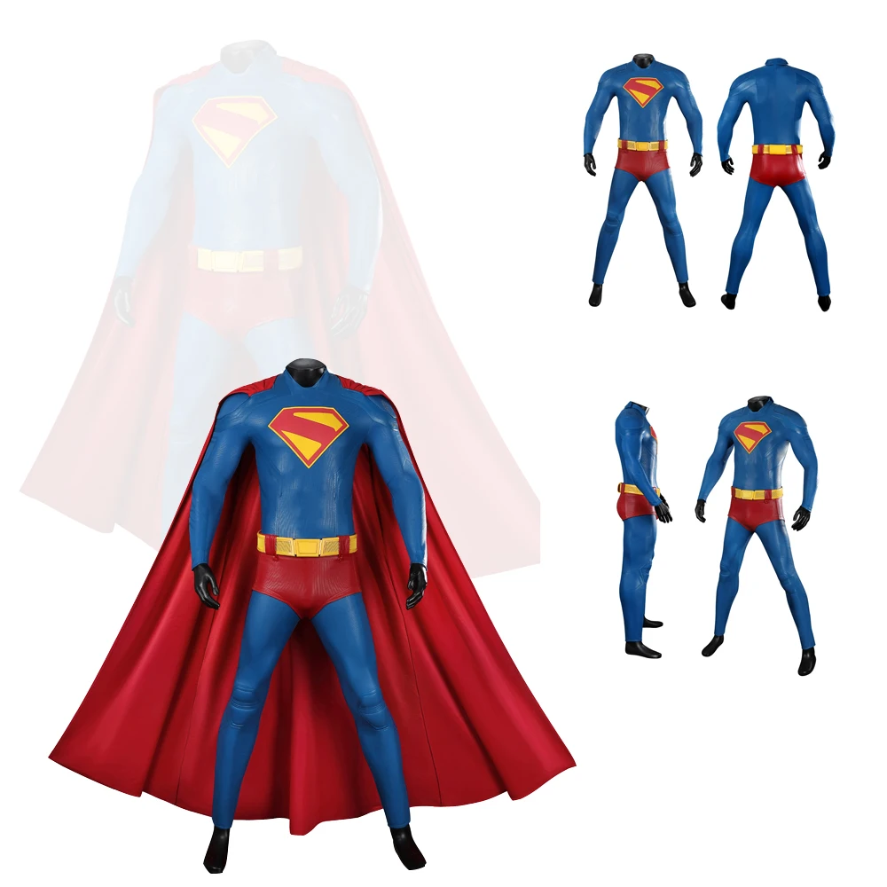 Новый костюм супергероя Кларка для косплея Кент, высококачественный комбинезон, красная накидка, мужской карнавальный костюм на Хэллоуин
Новый костюм супергероя Кларка для косплея Кент, высококачественный комбинезон, красная накидка, мужской карнавальный костюм на Хэллоуин