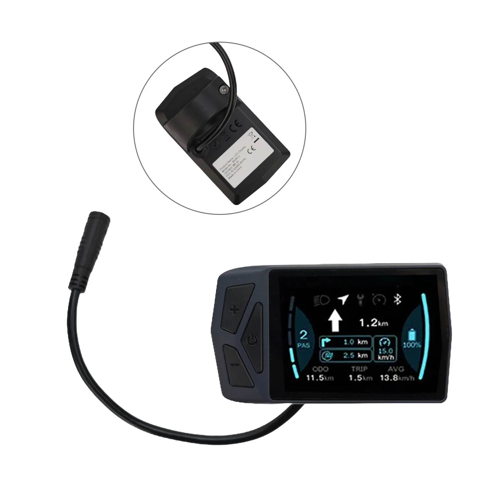 For BAFANG BBS01 02 B02U Ips Display WithBluetooth ForBBSHD Ulart High Quality Motor G510 320*240PX 86.8*50.5*12.5
For BAFANG BBS01 02 B02U Ips Display WithBluetooth ForBBSHD Ulart High Quality Motor G510 320*240PX 86.8*50.5*12.5