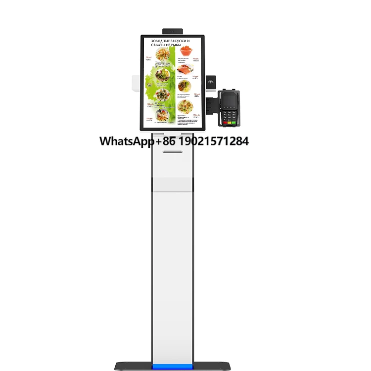 21.5 Inch LCD Touch Screen Kiosk Android 11 All in One Self Service Payment Kiosk with Floor Stand Bracket
21.5 Inch LCD Touch Screen Kiosk Android 11 All in One Self Service Payment Kiosk with Floor Stand Bracket