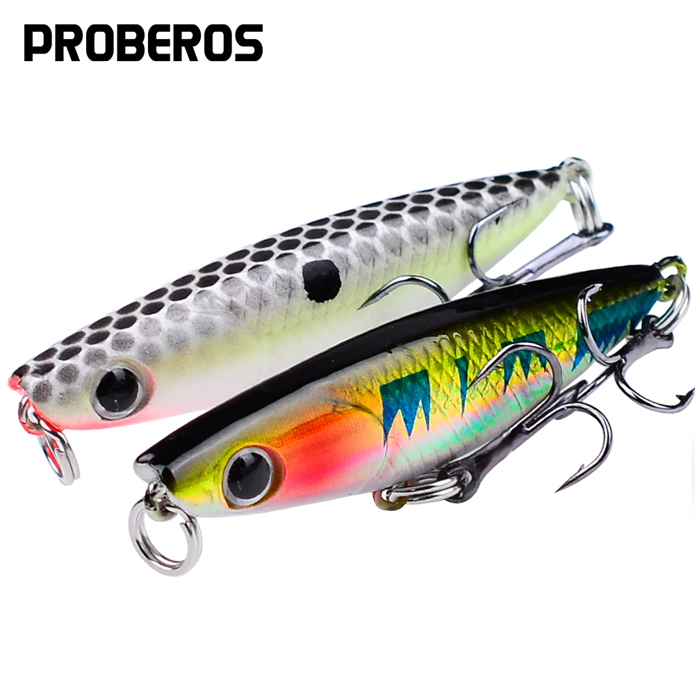 PROBEROS 1PCS Popper Lure 4.7cm 2g Sinking Fishing Bait Artificial Hard Wobbler Noisy Jerkbait Trolling isca Fishing Tackle
PROBEROS 1PCS Popper Lure 4.7cm 2g Sinking Fishing Bait Artificial Hard Wobbler Noisy Jerkbait Trolling isca Fishing Tackle