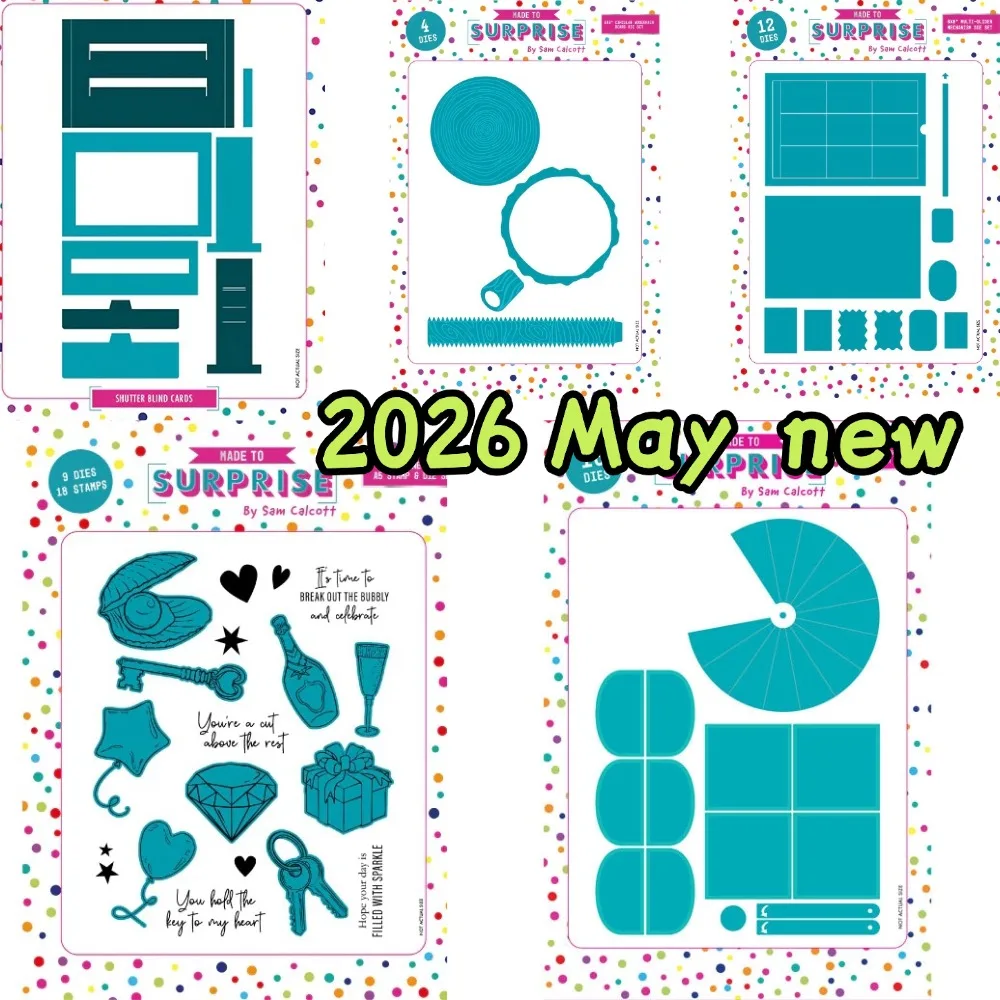 Combination pattern gathering metal die cutting 2026 new DIY die molds scrapbooking paper making cuts crafts big die handmade
Combination pattern gathering metal die cutting 2026 new DIY die molds scrapbooking paper making cuts crafts big die handmade