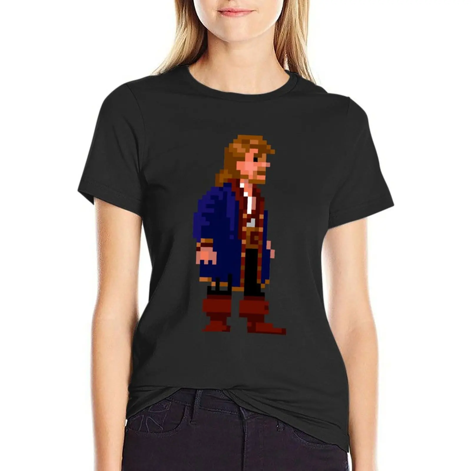 Guybrush (Monkey Island 2) T-Shirt summer top cute tops animal print shirt for girls cropped t shirts for Women
Guybrush (Monkey Island 2) T-Shirt summer top cute tops animal print shirt for girls cropped t shirts for Women