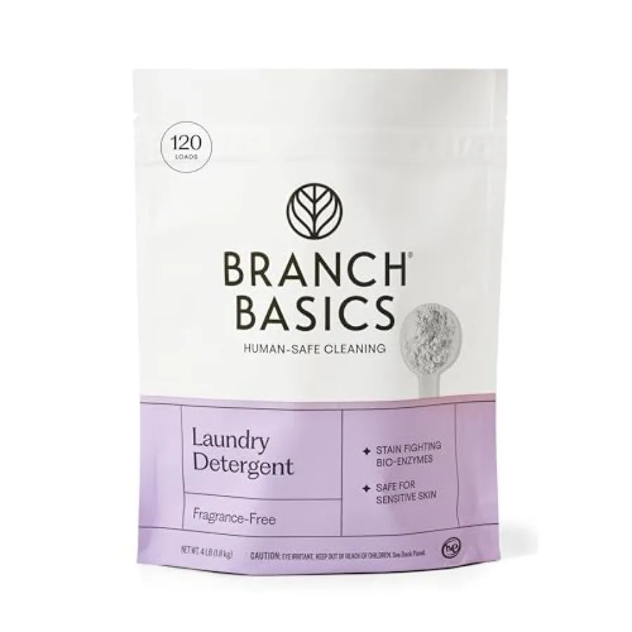 Laundry Detergent 4lbs 120 loads Plant Mineral-Based Formula Lifts Stains Removes Odor Plastic-Free, Fragrance-Free Safe for Se
Laundry Detergent 4lbs 120 loads Plant Mineral-Based Formula Lifts Stains Removes Odor Plastic-Free, Fragrance-Free Safe for Se