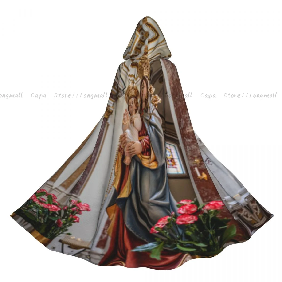Adult Vampire Cape Hooded Robe Isernia Molise The Cathedral Of St Peter The Apostle Halloween Cloak Full Length Cosplay
Adult Vampire Cape Hooded Robe Isernia Molise The Cathedral Of St Peter The Apostle Halloween Cloak Full Length Cosplay