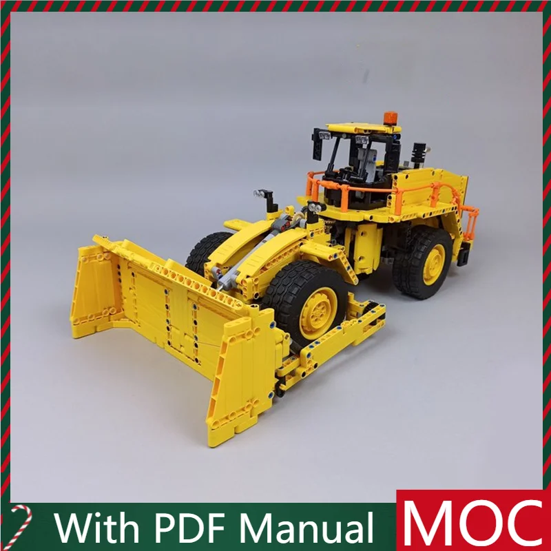 1854 PCS MOC City Technology Engineering Series Building Blocks Wheel Dozer Model Brick DIY Assembly Toy Kid Adult Birthday Gift
1854 PCS MOC City Technology Engineering Series Building Blocks Wheel Dozer Model Brick DIY Assembly Toy Kid Adult Birthday Gift