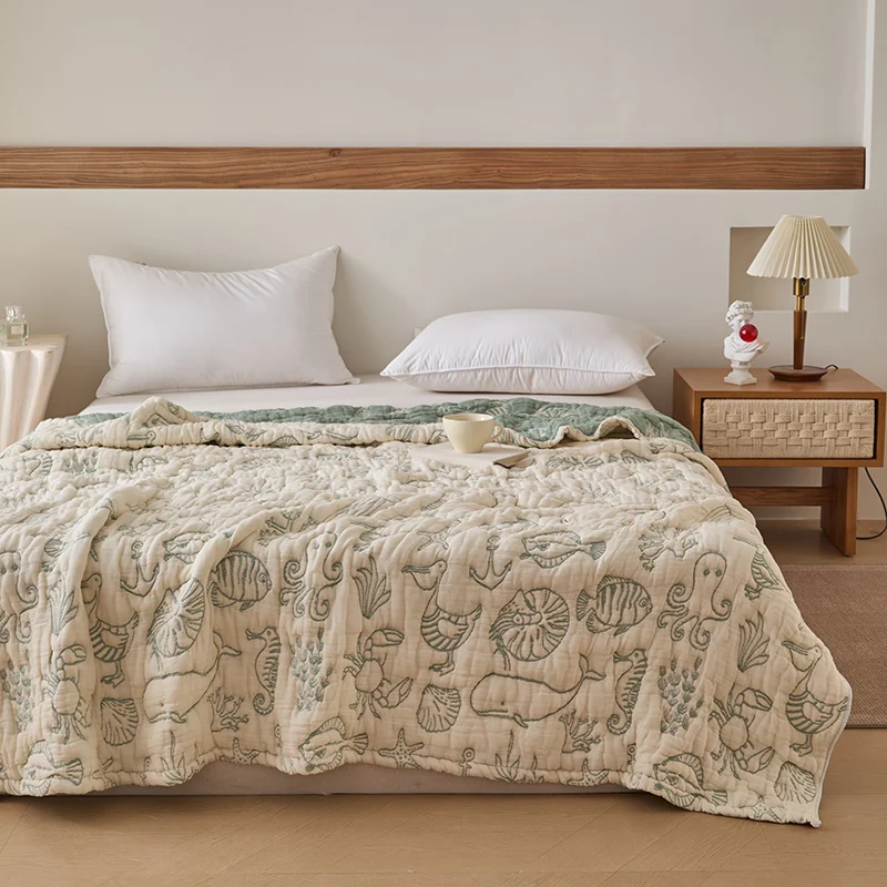 2026 New Model Class A Pure Cotton Towel Quilt, 100% Cotton Towel Cover, Multi-functional Summer Bed Sheet Air Conditioner Quilt
2026 New Model Class A Pure Cotton Towel Quilt, 100% Cotton Towel Cover, Multi-functional Summer Bed Sheet Air Conditioner Quilt