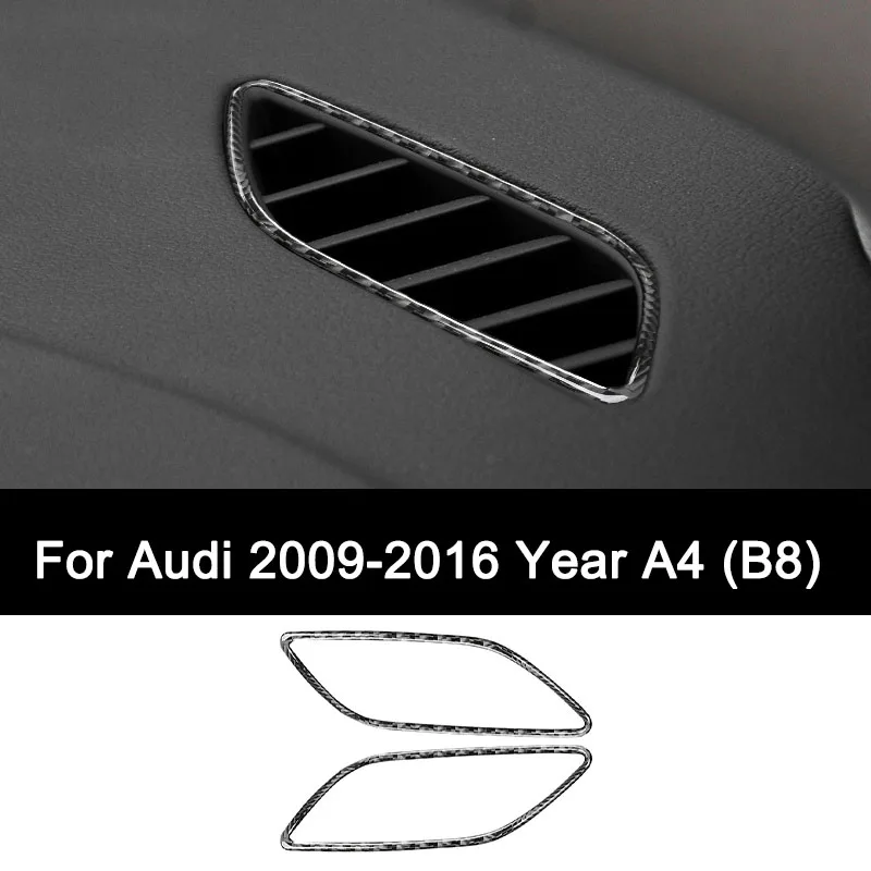 For Audi A4 B8 A5 2009-2016 Premium Carbon Fiber Car Instrument Panel Air Outlet Frame Sticker Personalized Auto Accessories
For Audi A4 B8 A5 2009-2016 Premium Carbon Fiber Car Instrument Panel Air Outlet Frame Sticker Personalized Auto Accessories