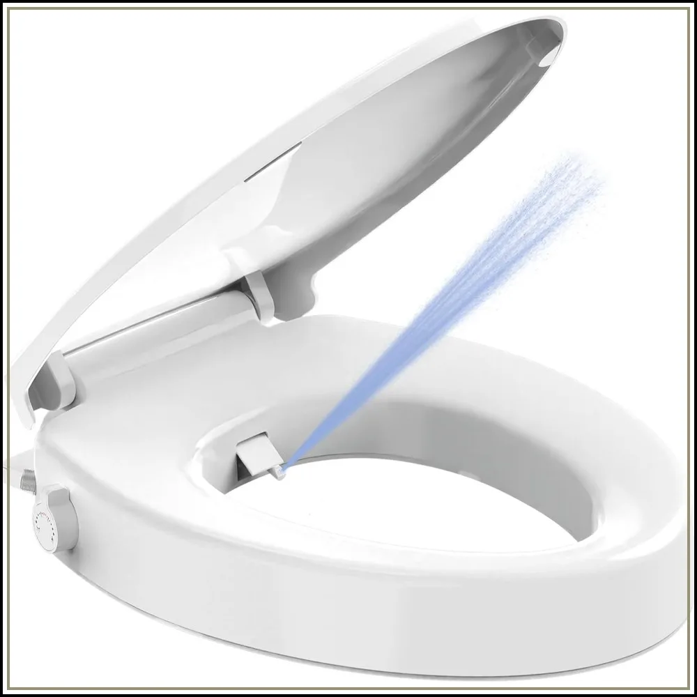 Raised Elongated Bidet Toilet Seat 18.5" with Soft Close Lid, Dual Self-Cleaning Nozzles, Quick Release, Heavy-Duty PP, Stable & No Loosening, Ideal for Seniors & Limited Mobility, White
Raised Elongated Bidet Toilet Seat 18.5" with Soft Close Lid, Dual Self-Cleaning Nozzles, Quick Release, Heavy-Duty PP, Stable & No Loosening, Ideal for Seniors & Limited Mobility, White