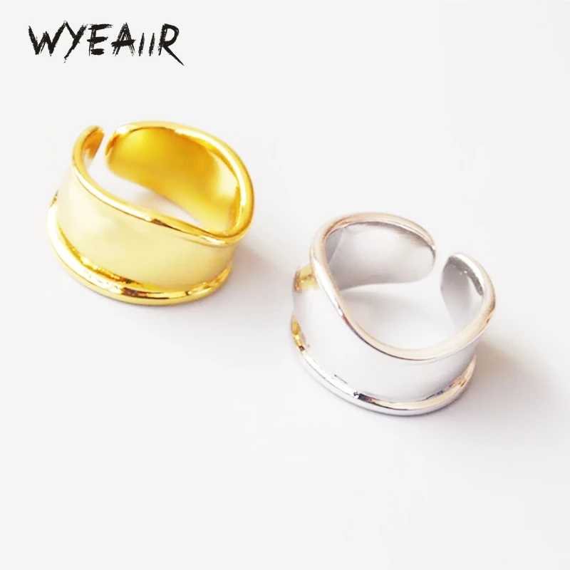 WYEAIIR стерлингового серебра 925 пробы неправильной формы с геометрическим узором для творчества, ювелирные изделия, женское кольцо с отверстием изменяемого размера
WYEAIIR стерлингового серебра 925 пробы неправильной формы с геометрическим узором для творчества, ювелирные изделия, женское кольцо с отверстием изменяемого размера