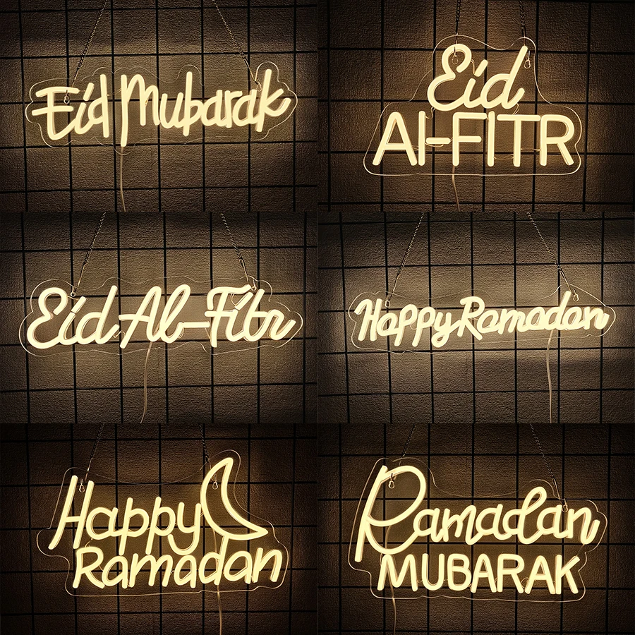 Neon Signs Of Ramadan, Hand-Made Moon Icon Of Muslim Islamic Led Wall Lamp, Usb Powered, Used For Ramadan Activities Decor. 
Neon Signs Of Ramadan, Hand-Made Moon Icon Of Muslim Islamic Led Wall Lamp, Usb Powered, Used For Ramadan Activities Decor.