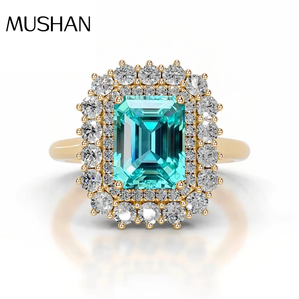 MUSHAN Custom Jewelry 925 Sterling Silver Ring Lab Red Ruby Round Modern Ring for Women 18K Gold Plated Anniversary Rings
MUSHAN Custom Jewelry 925 Sterling Silver Ring Lab Red Ruby Round Modern Ring for Women 18K Gold Plated Anniversary Rings