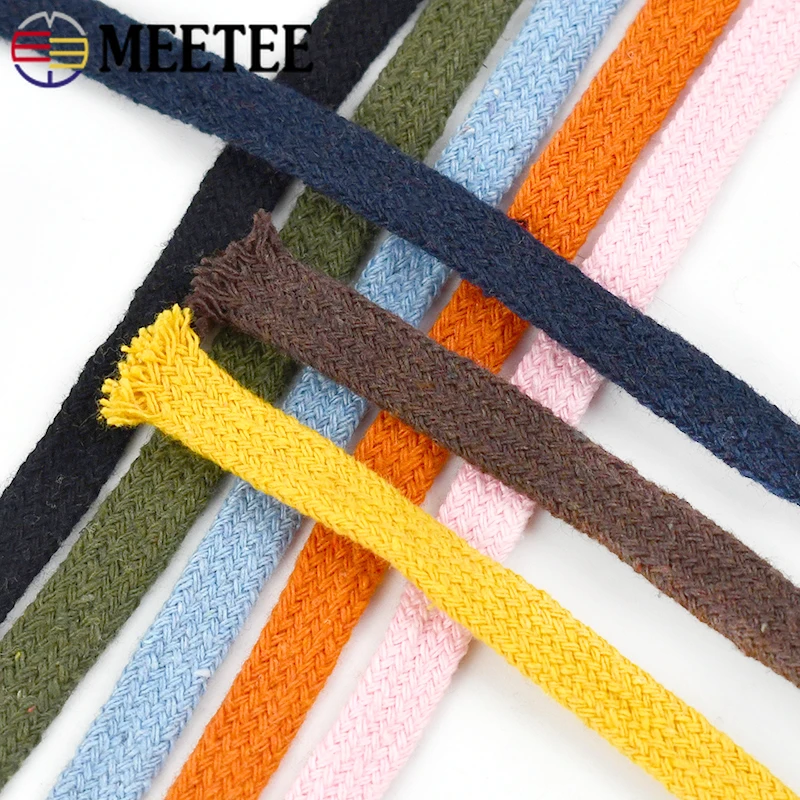 10-50M 8/10mm Color Macrame Cord Sewing Clothes Shoes Adjustable Tape Pants Belt Sling Backpack Decor Rope DIY Crafts Materials
10-50M 8/10mm Color Macrame Cord Sewing Clothes Shoes Adjustable Tape Pants Belt Sling Backpack Decor Rope DIY Crafts Materials