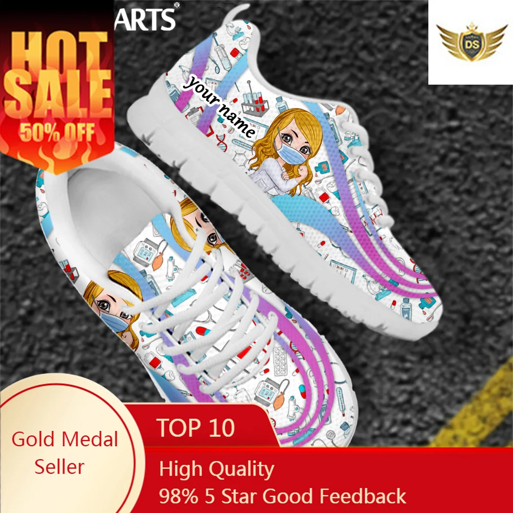 New Fashion Girls Casual Sneakers Personalized Nurse Medical Design Women Flats Shoes Female Nursing Lace Up Zapatos
New Fashion Girls Casual Sneakers Personalized Nurse Medical Design Women Flats Shoes Female Nursing Lace Up Zapatos